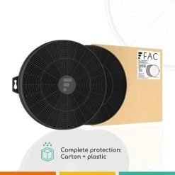 FC04 - Filtre à Charbon Compatible Hotte DE DIETRICH AH4068 -De Dietrich Soldes 10405942 3