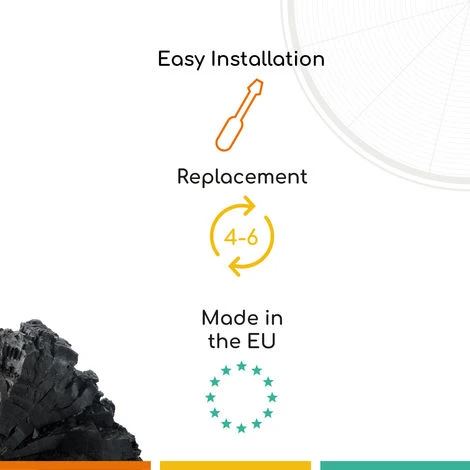 FC02 - Filtre à Charbon Compatible Hotte De Dietrich AFC-15 6 FC02 - Filtre à Charbon Compatible Hotte De Dietrich AFC-15 – Image 4