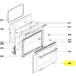 GLACE DE PORTE EXTERIEURE POUR FOUR DE DIETRICH - 72X4275 5 GLACE DE PORTE EXTERIEURE POUR FOUR DE DIETRICH - 72X4275 -De Dietrich Soldes 13348067 2