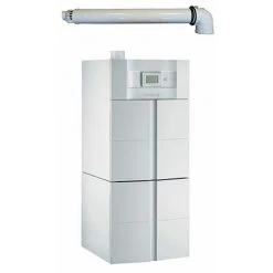 Chaudière Gaz Sol Condensation Twineo EGC 25kW De Dietrich Chauffage + Eau Chaude Complète (Avec Ventouse)