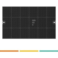 DE DIETRICH Filtre à Charbon DeDietrich 9029793768 / 92X3609 / EFF52 / EFF53 9029793768_ded