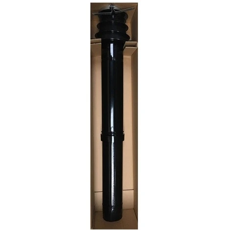 De Dietrich CX 50 8483-7730 - Terminal D80/125 ALU/ALU CoxStant E Avec Bride De Toit - NOIR 3 De Dietrich CX 50 8483-7730 - Terminal D80/125 ALU/ALU CoxStant E Avec Bride De Toit - NOIR