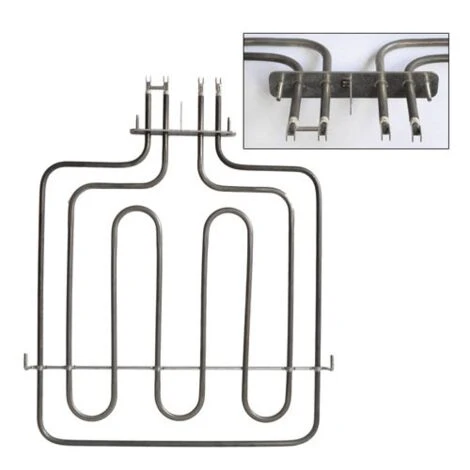 RESISTANCE DE VOUTE GRILL 2600W 230V POUR FOUR FAGOR - 74X2398 3 RESISTANCE DE VOUTE GRILL 2600W 230V POUR FOUR FAGOR - 74X2398