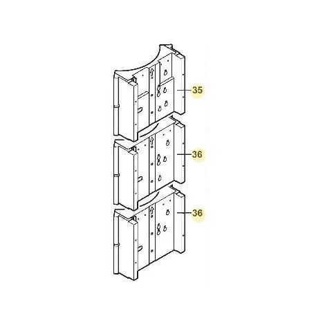 Module D'isolation Pour Cuve Solaire Pour Integration Des Modules Du Circuit De Chauffage Colis EC81 DE DIETRICH 89807201 5 Module D'isolation Pour Cuve Solaire Pour Integration Des Modules Du Circuit De Chauffage Colis EC81 DE DIETRICH 89807201 – Image 4