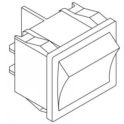 Interrupteur Bipolaire Réf. 95325090 DE DIETRICH, Interrupteur 4 Interrupteur Bipolaire Réf. 95325090 DE DIETRICH, Interrupteur – Image 2