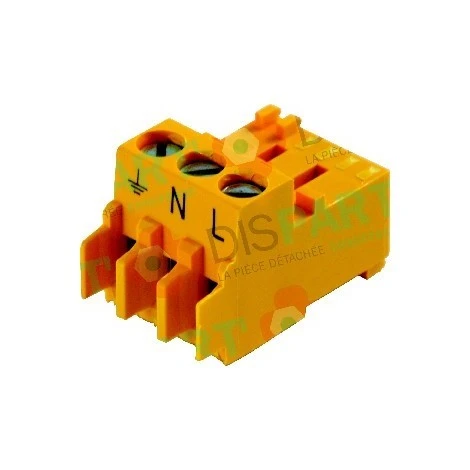 Connecteur RAST 5 3 Pts Pom A/vs DTG 130 ECONOX PLUS Réf. 300009074 DE DIETRICH, Connecteur, DTG 130 ECONOX PLUS 3 Connecteur RAST 5 3 Pts Pom A/vs DTG 130 ECONOX PLUS Réf. 300009074 DE DIETRICH, Connecteur, DTG 130 ECONOX PLUS