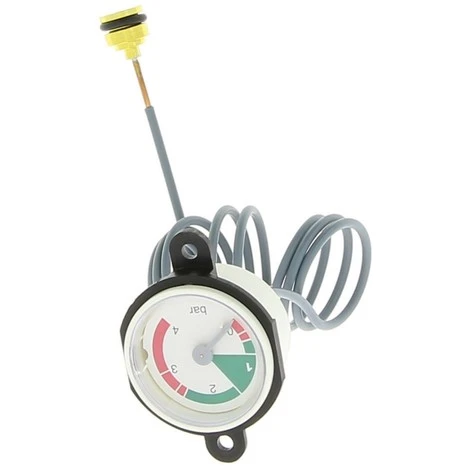 Manomètre D.40 Avec Support Réf JJD005700610 DE DIETRICH, Manomètre Avec Support, 40 Mm 3 Manomètre D.40 Avec Support Réf JJD005700610 DE DIETRICH, Manomètre Avec Support, 40 Mm